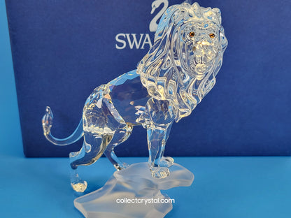 SWAROVSKI LION STANDING ON A ROCK 269377
