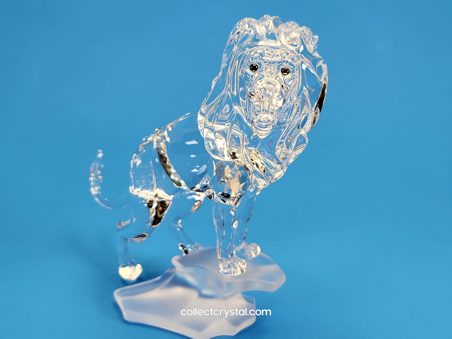 SWAROVSKI LION STANDING ON A ROCK 269377