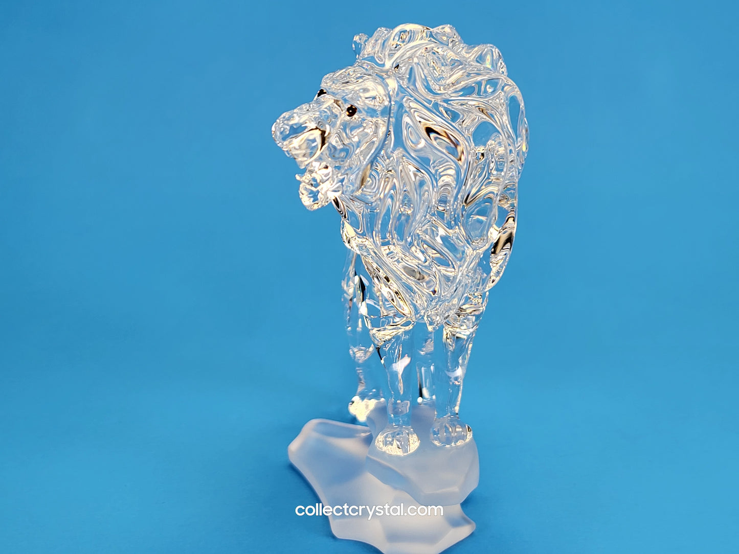 SWAROVSKI LION STANDING ON A ROCK 269377