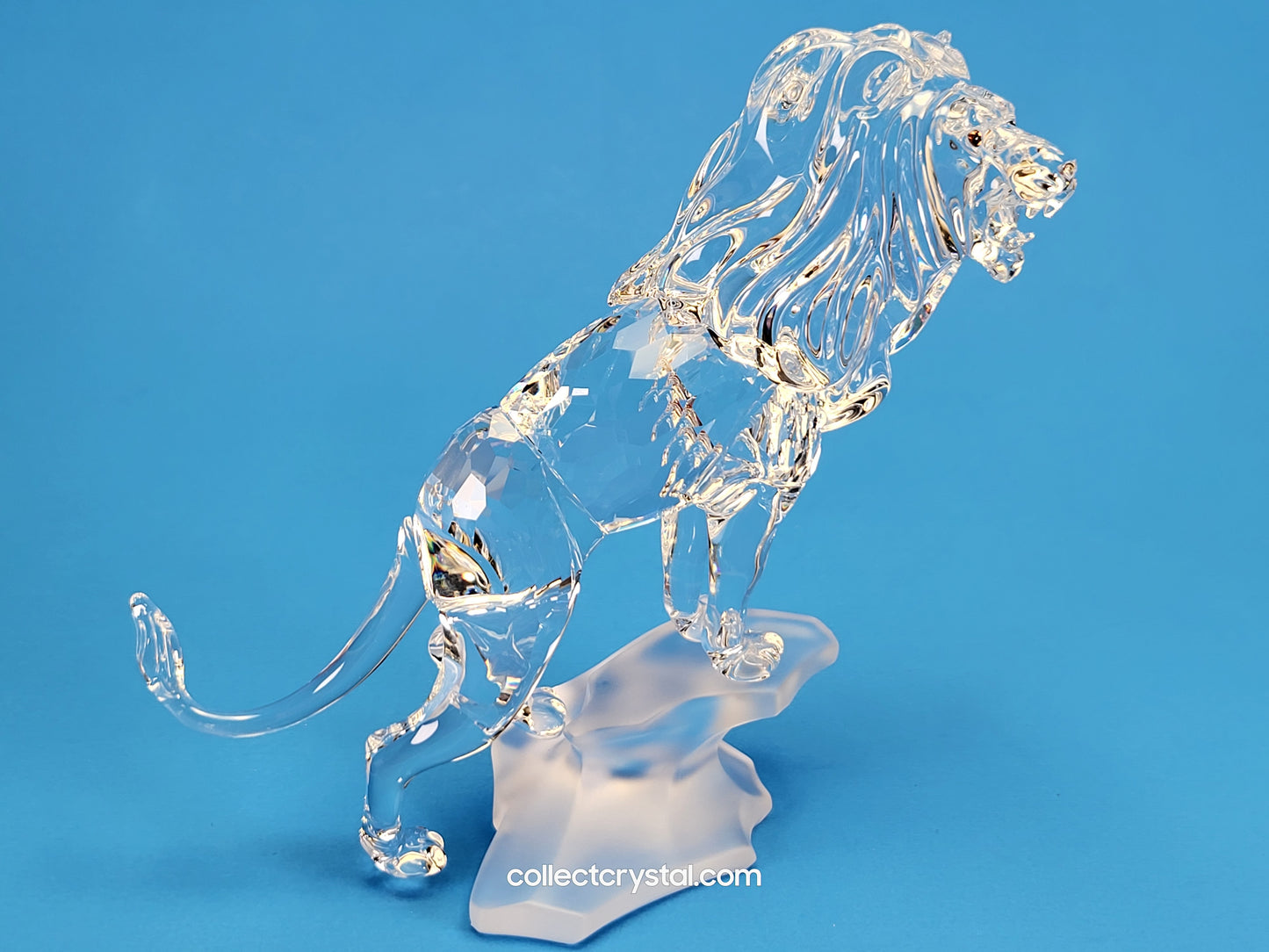 SWAROVSKI LION STANDING ON A ROCK 269377