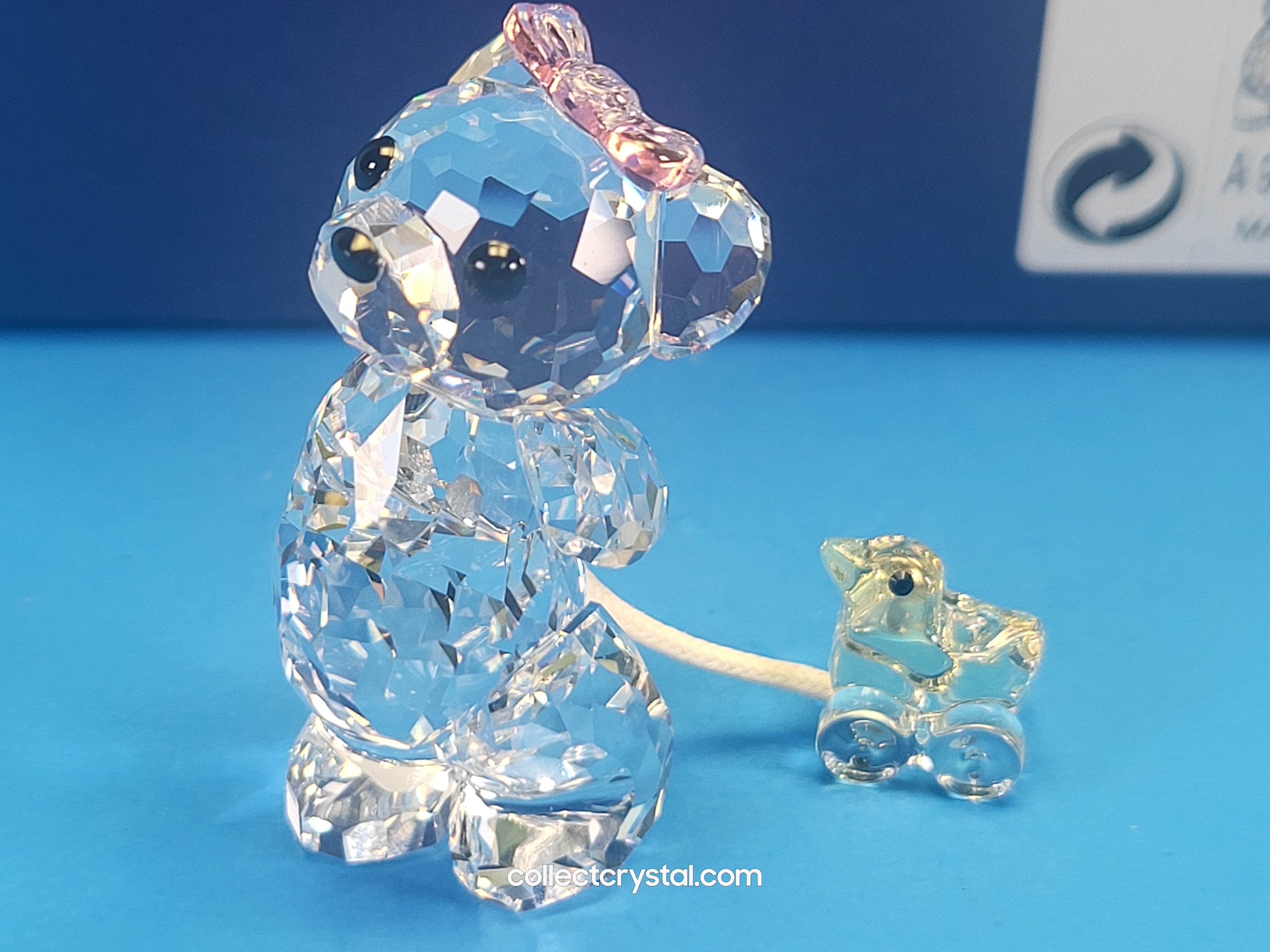 SWAROVSKI Figurine Kris Bear It's a girl 949710 | eBay