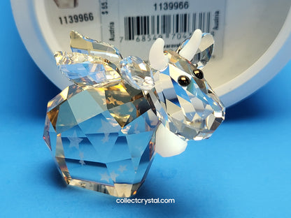 Lovlots Angel Mo Cow Limited Edition 2012 Crystal Figurine # 1139966