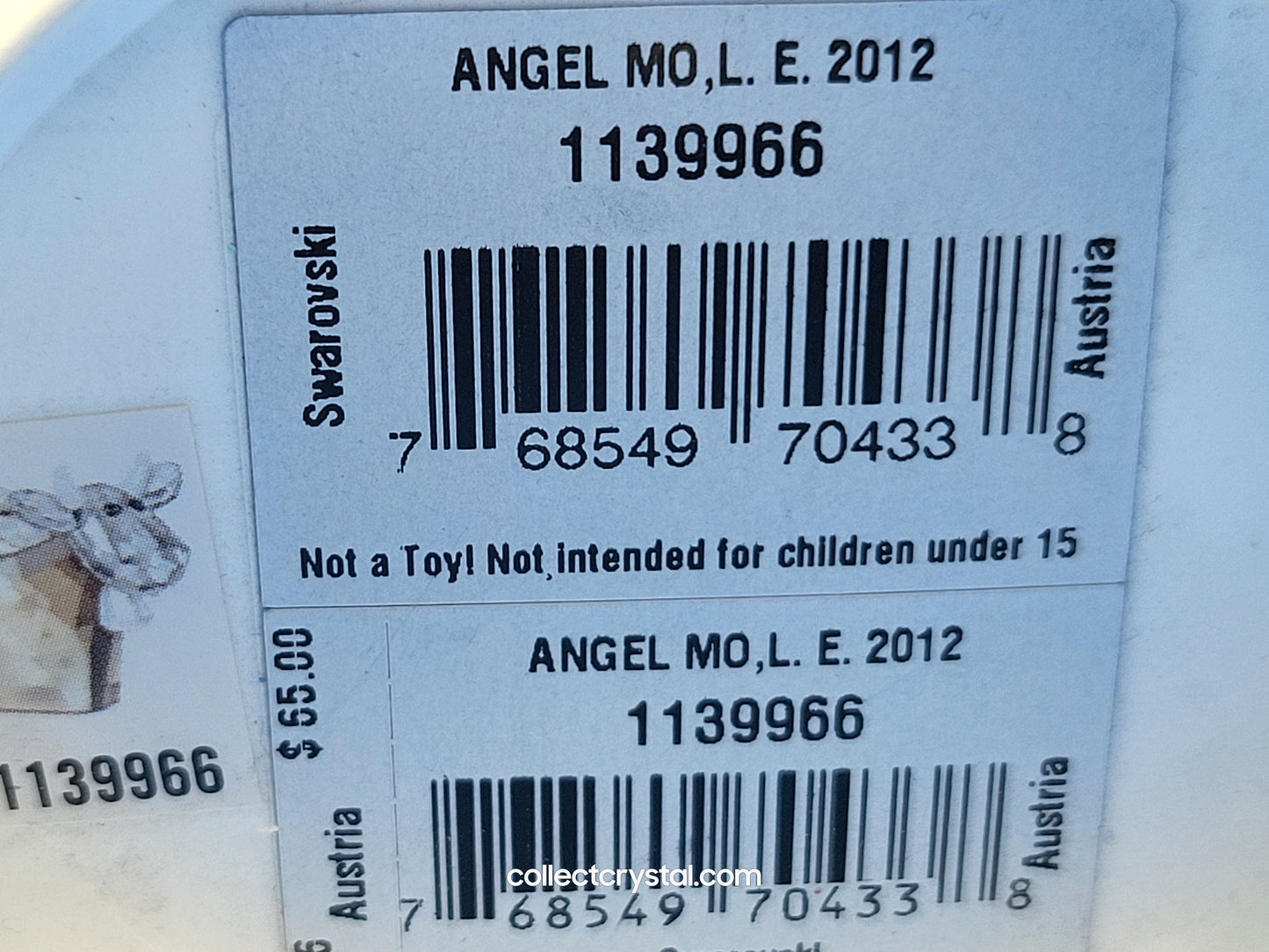 Lovlots Angel Mo Cow Limited Edition 2012 Crystal Figurine # 1139966