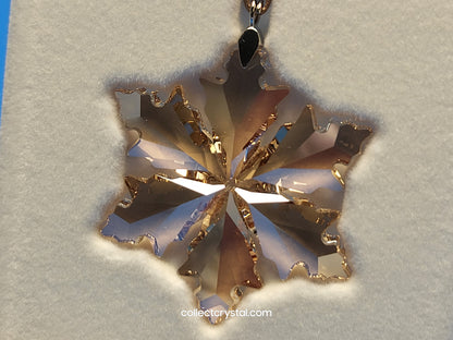 SWAROVSKI 2014 CHRISTMAS ORNAMENT GOLD SCS LITTLE 5059029