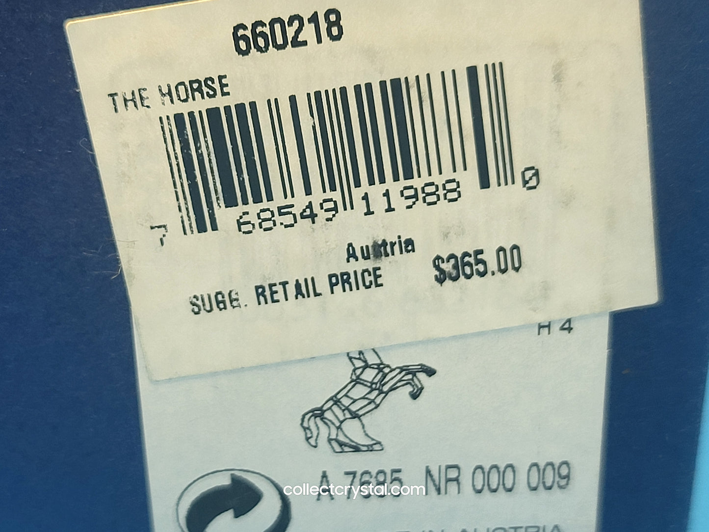 SYMBOLS – THE HORSE # 660218 MIB Complete
