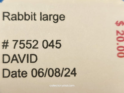 RABBIT LARGE – USA 013725 or 7652 045 000