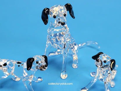 Dalmations Dogs - Set of 3 Mother & standing and sitting Puppies -628909, 628947, & 628948