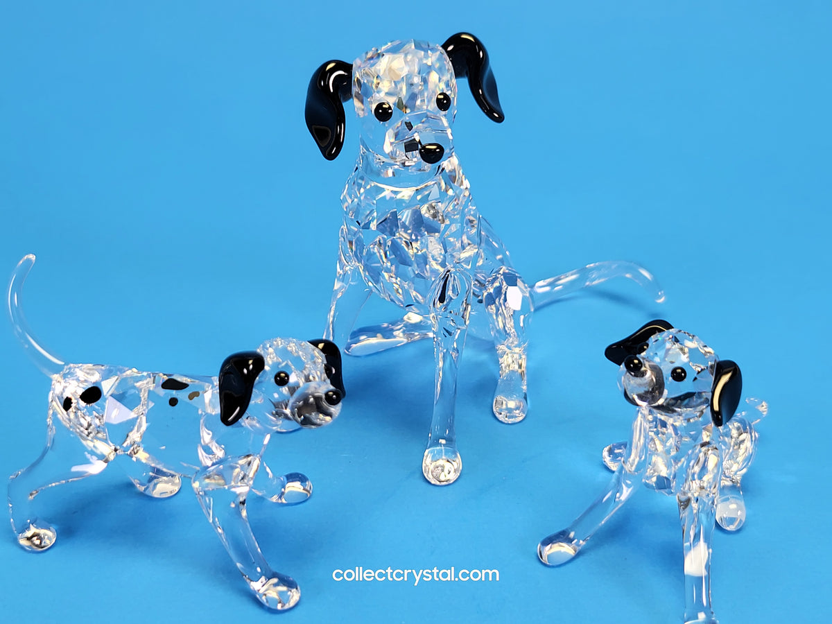 Dalmations Dogs - Set of 3 Mother & standing and sitting Puppies -628909, 628947, & 628948