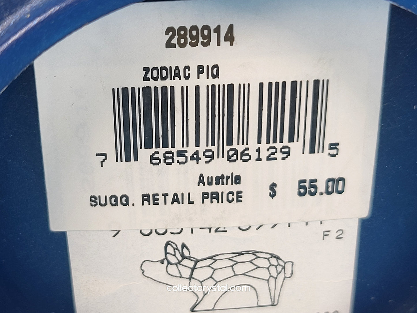 ZODIAC PIG 289914