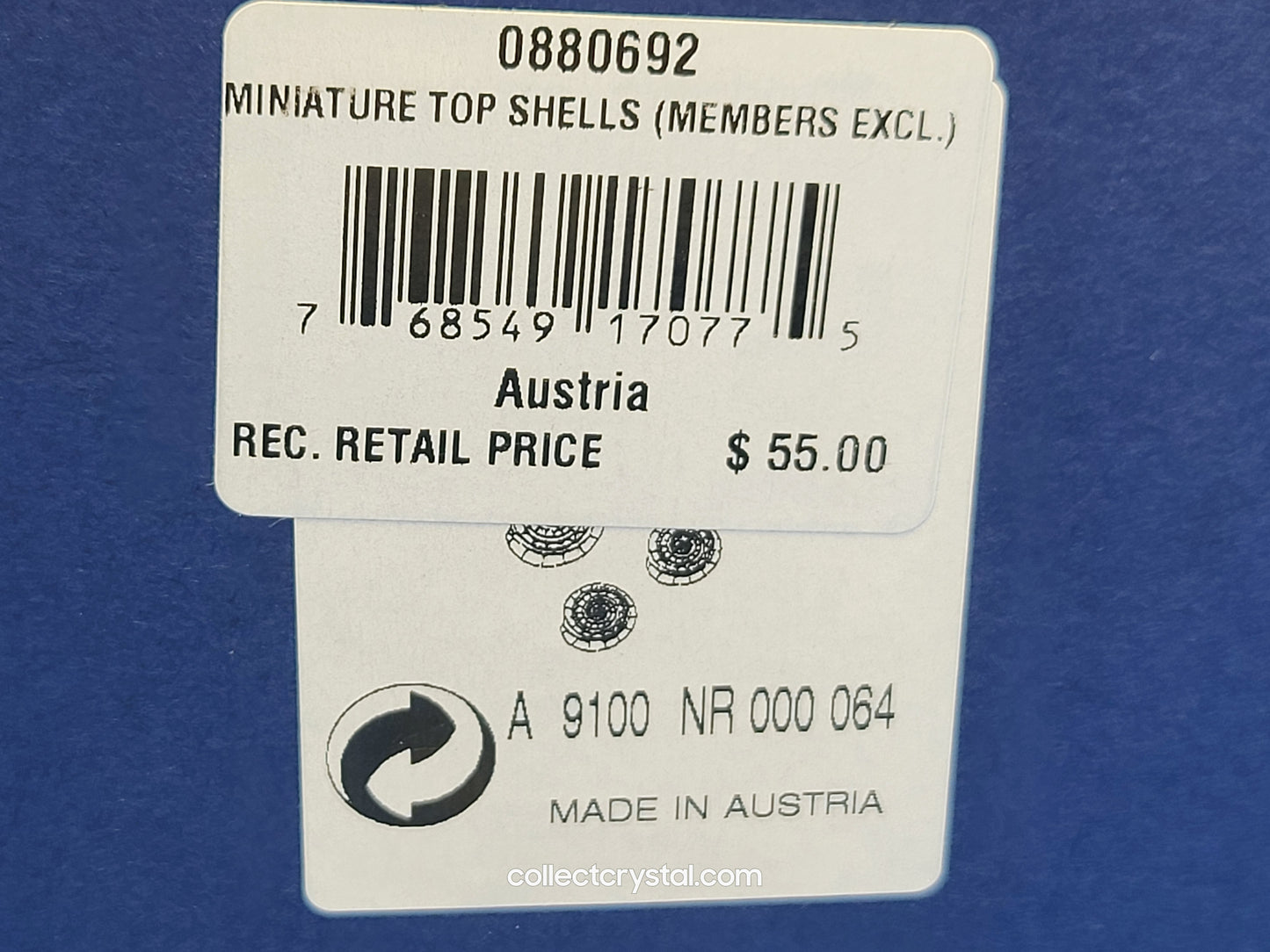 TOP SHELLS SET – MINI (15) 880692