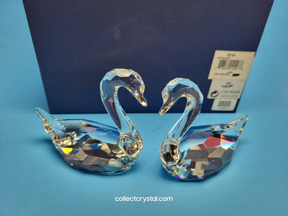 FLIRTING SWANS  Couple Set of 2 # 837154