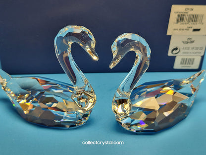 FLIRTING SWANS  Couple Set of 2 # 837154