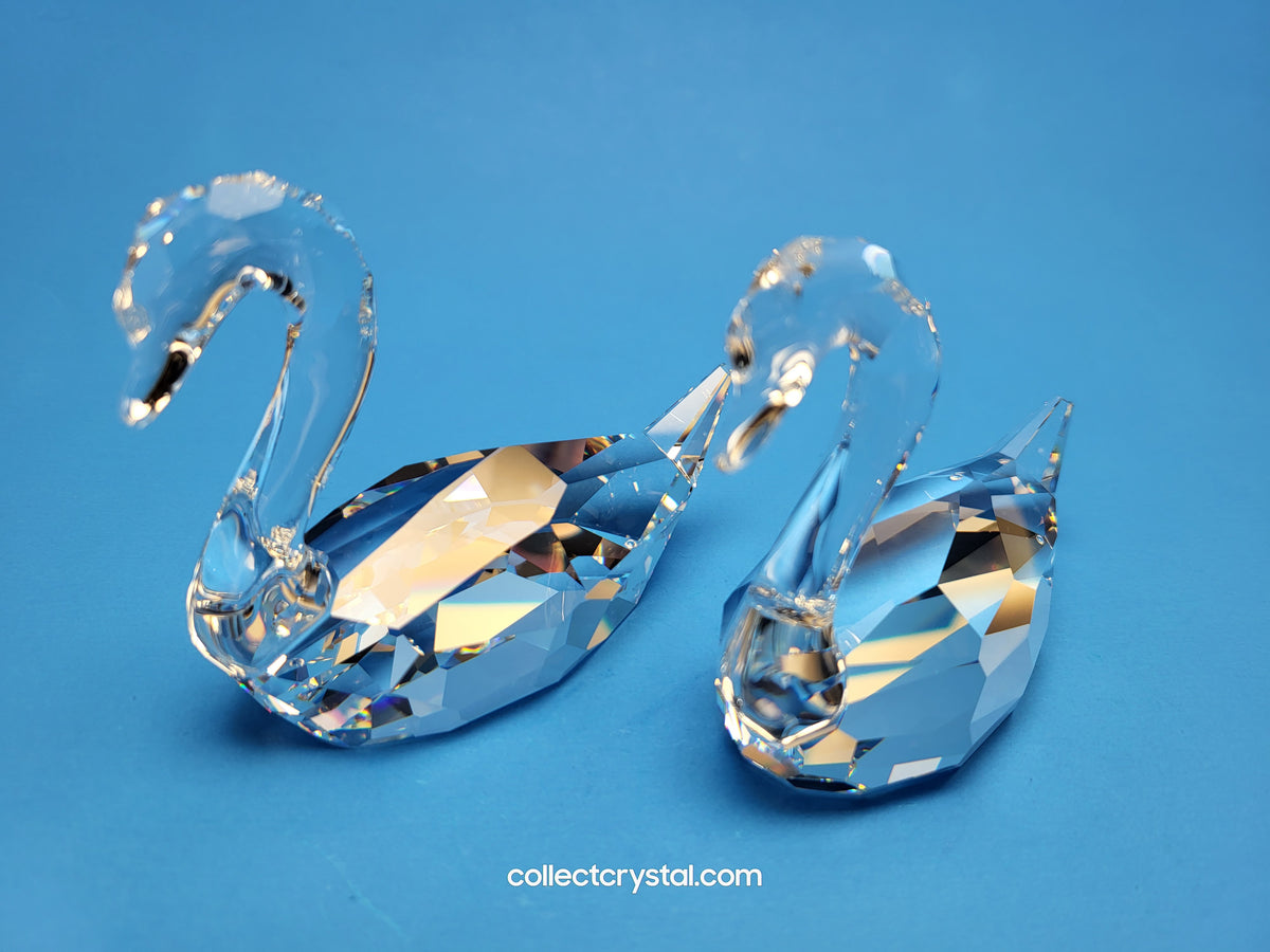 FLIRTING SWANS  Couple Set of 2 # 837154