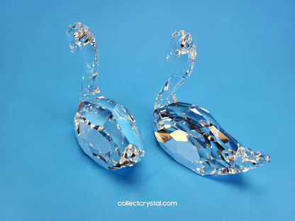 FLIRTING SWANS  Couple Set of 2 # 837154