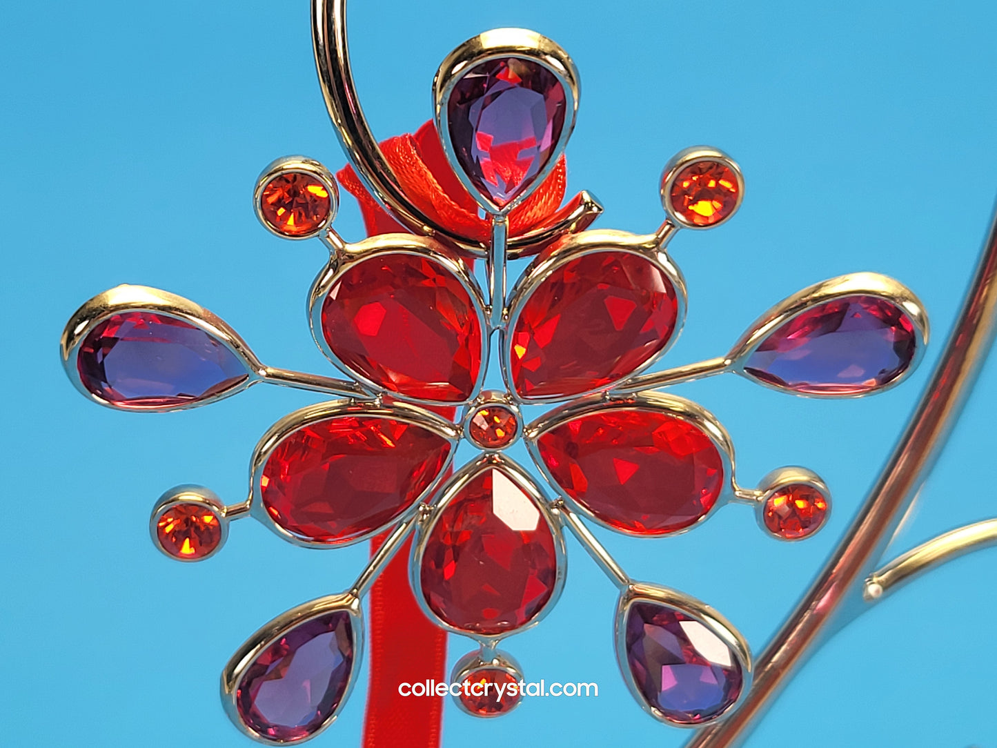 WINDOW ORNAMENT – JEWELS RED 674122