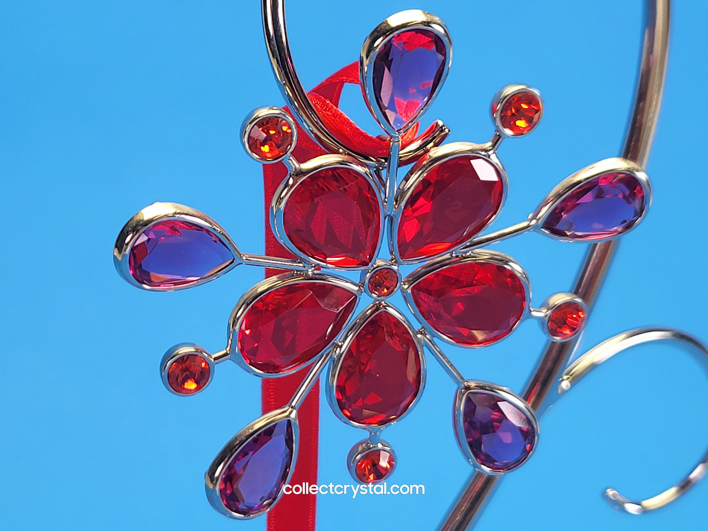 WINDOW ORNAMENT – JEWELS RED 674122