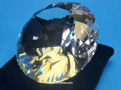 PAPERWEIGHT – CHATON SWIRLED / WAVY FACETS 238167