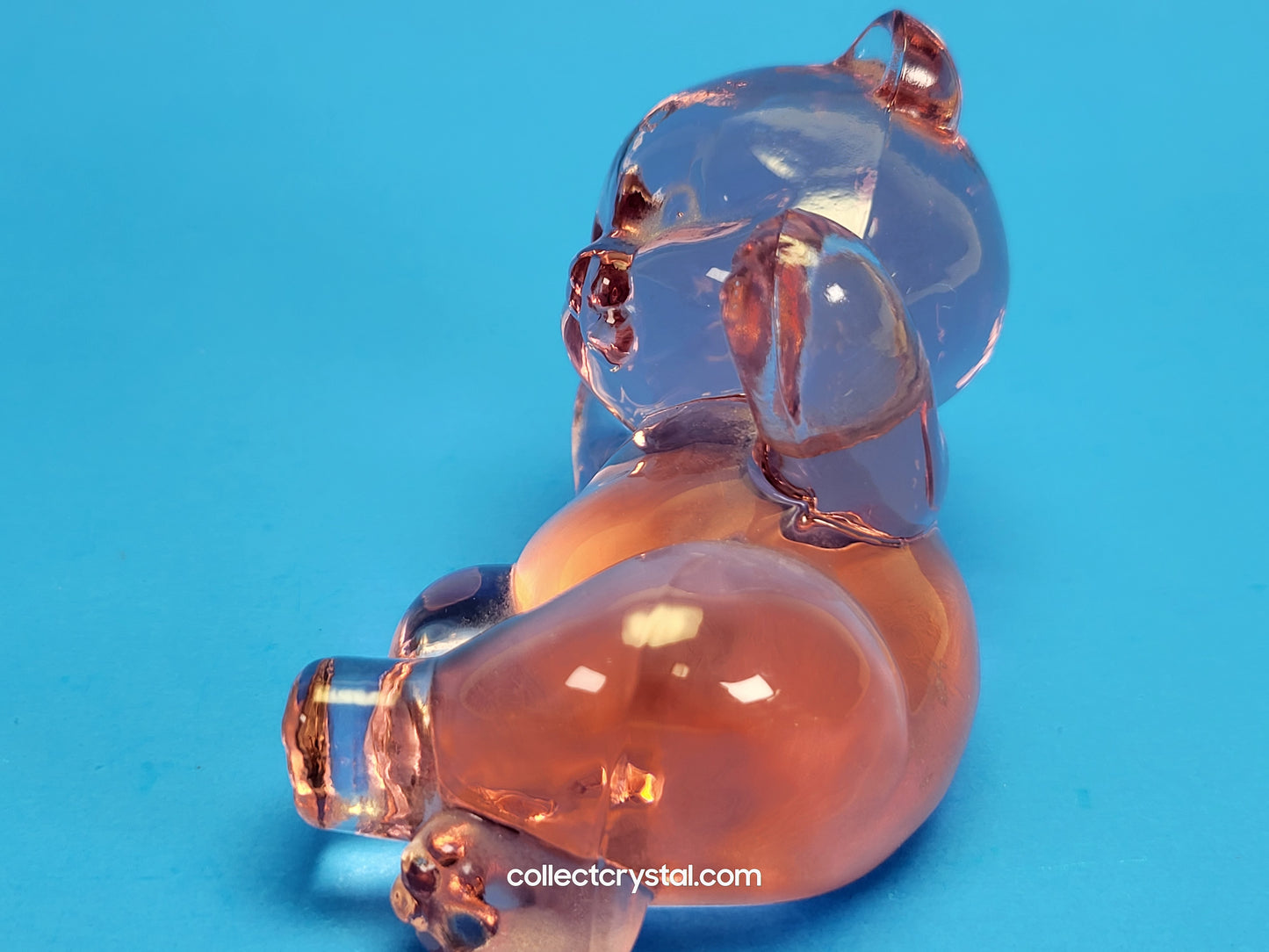 Fenton pink relaxing lying teddy bear