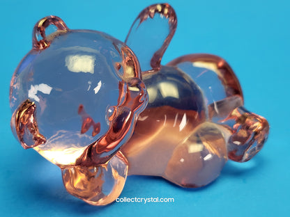 Fenton pink relaxing lying teddy bear
