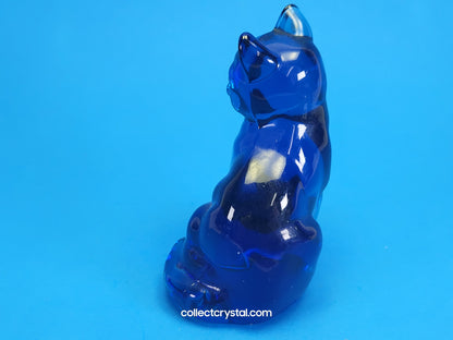 Fenton Colbalt Blue Cat