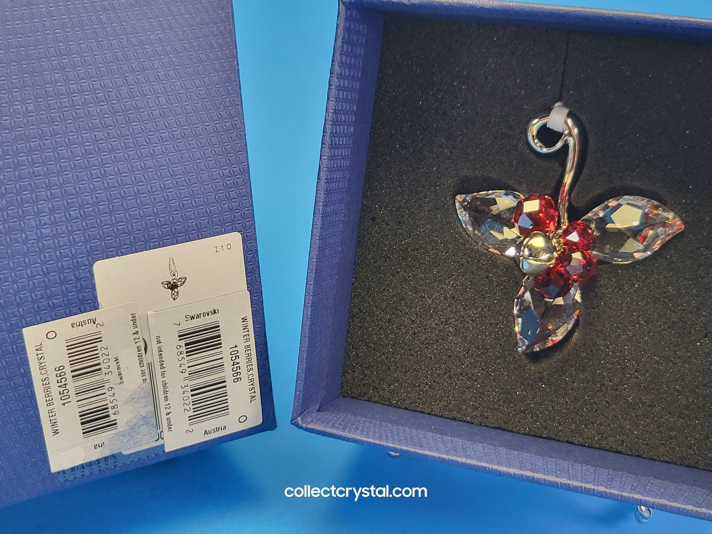 CHRISTMAS ORNAMENT – WINTER BERRIES CRYSTAL 1054566