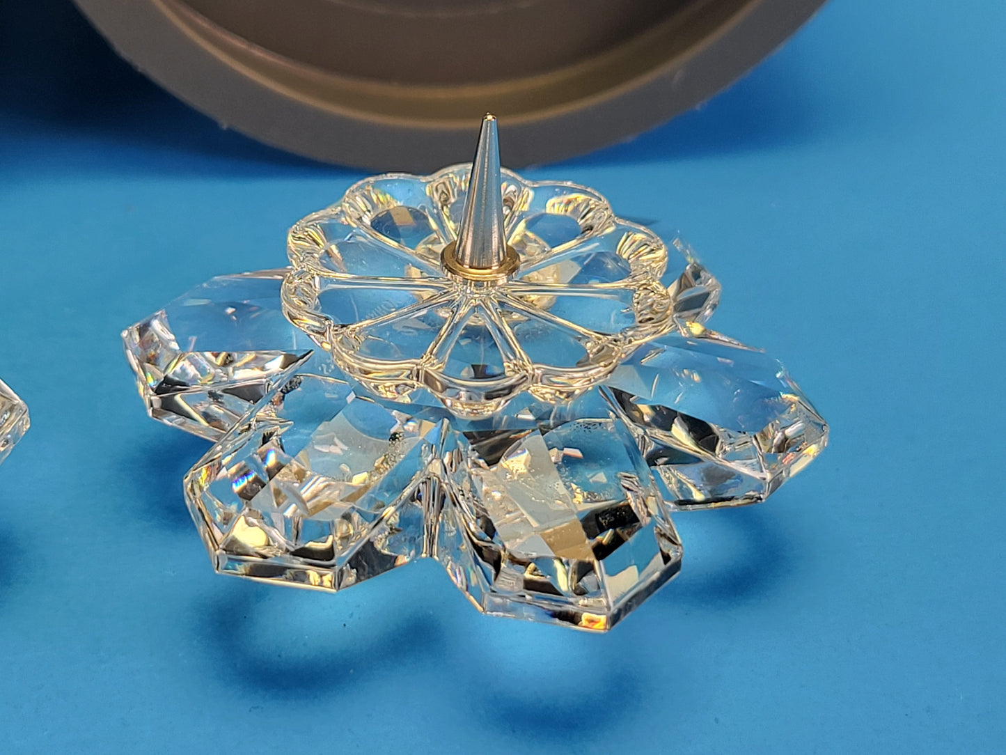 CANDLEHOLDER 101 SNOWFLAKE 010090 Set of 2