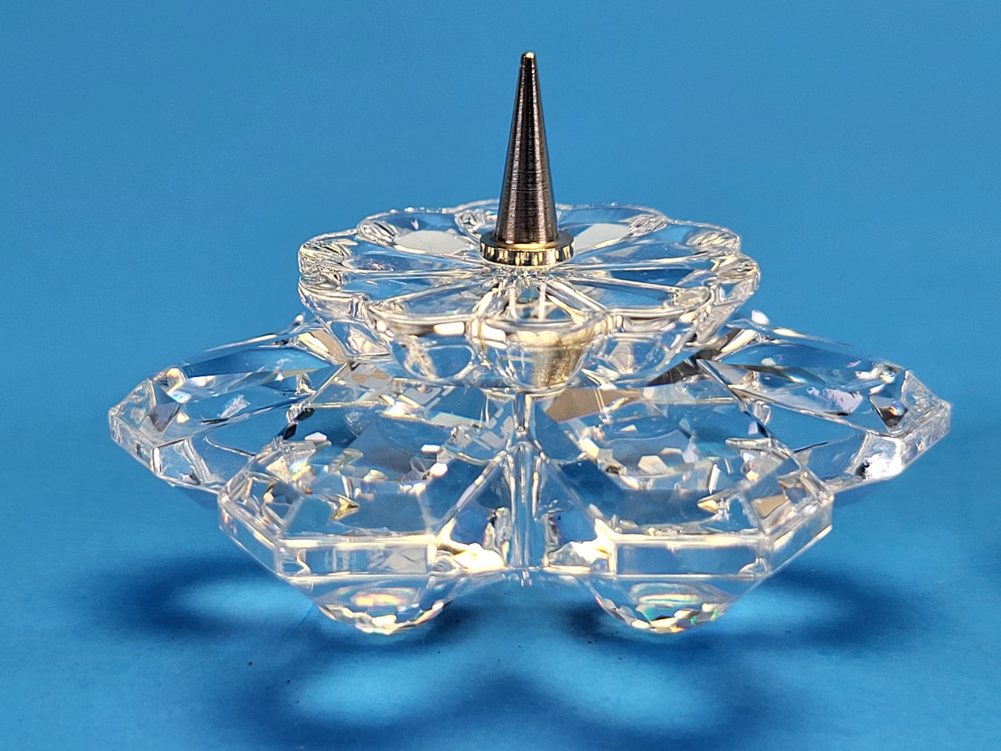CANDLEHOLDER 101 SNOWFLAKE 010090 Set of 2