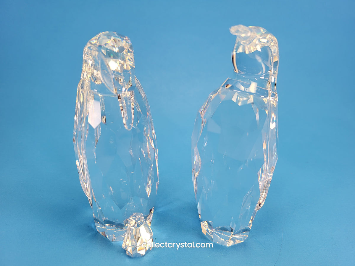 Swarovski Symbols Penguin Family Set - 627067 & 267068 Mother Baby and Father