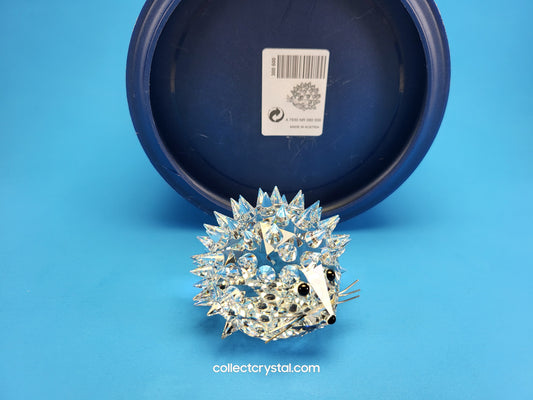 SWAROVSKI HEDGEHOG ROUND KING (SILVER WHISKERS) USA ISSUE 7630NR60