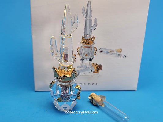 Memories Secrets Cactus Flacon W/ Multicolored Gems # 235911