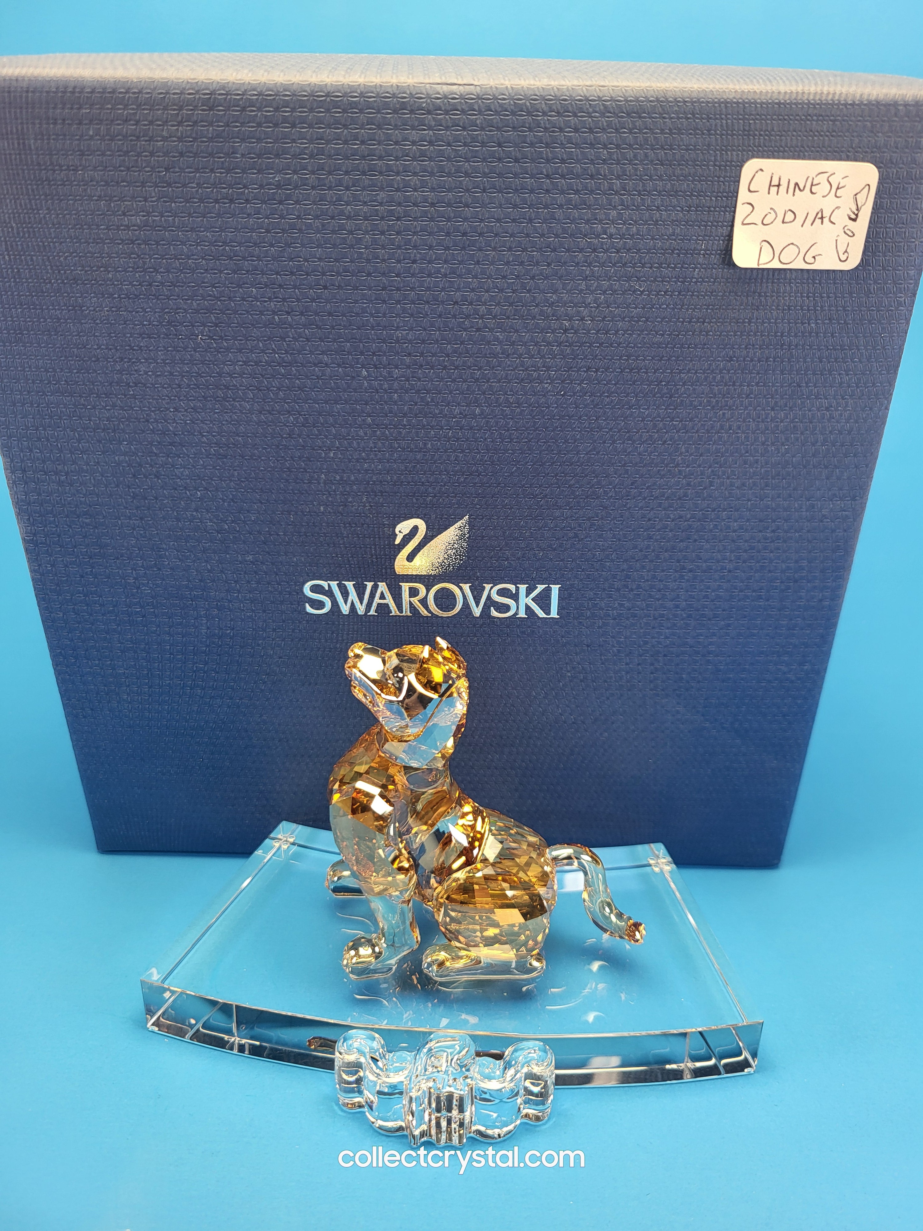 CHINESE ZODIAC (3RD GENERATION) DOG GOLD 5285008 – Collect Crystal
