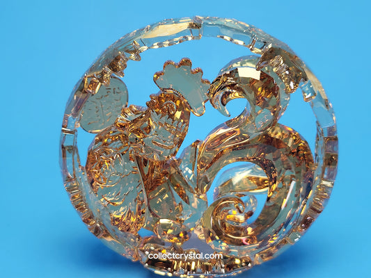 CHINESE ZODIAC (2ND GENERATION) ROOSTER, GOLD TONE 5213550