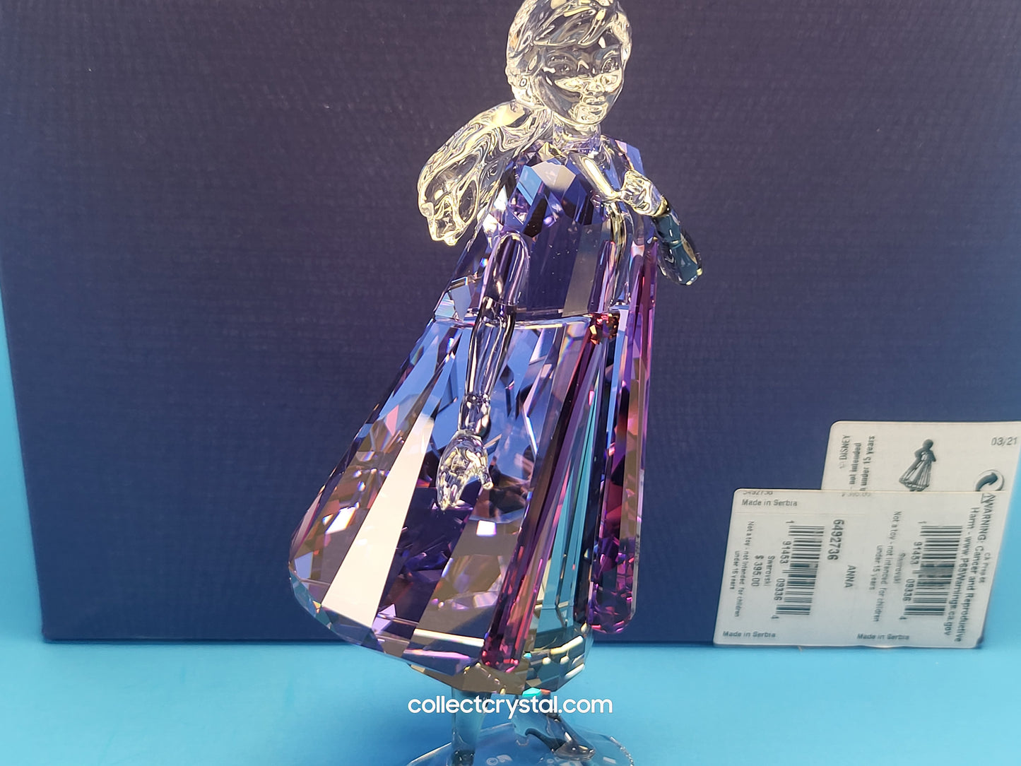 Disney Anna Princess Crystal Figurine Frozen 2 Movie # 5492736