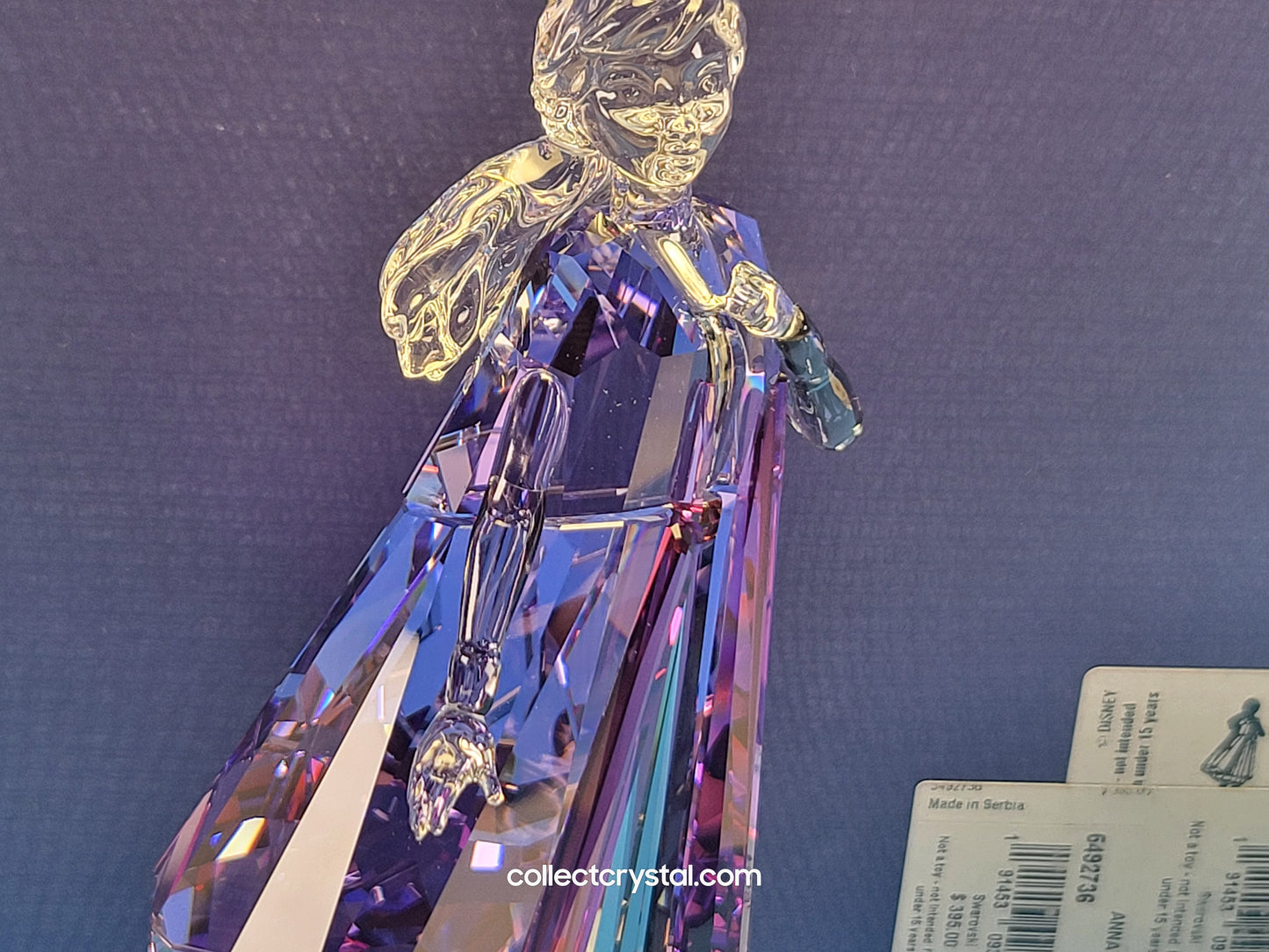 Disney Anna Princess Crystal Figurine Frozen 2 Movie # 5492736