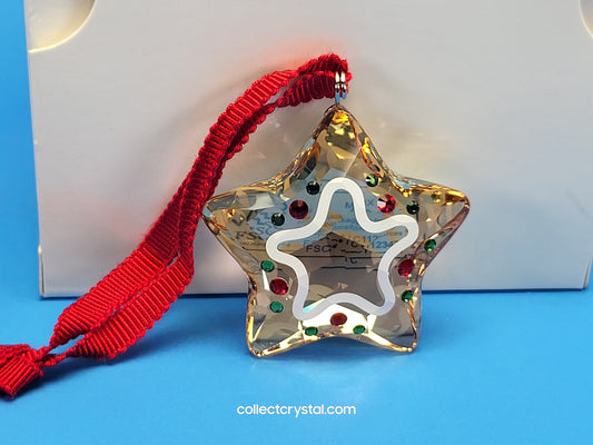HOLIDAY CHEERS – ORNAMENT GINGERBREAD STAR # 5627610