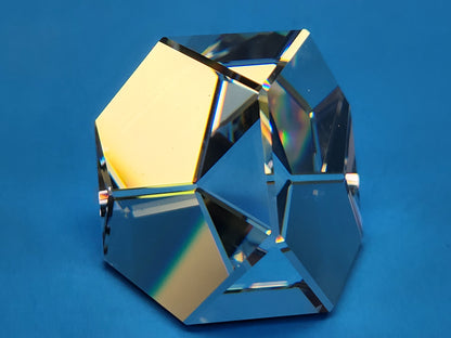 Crystal CLRAR Octron PAPERWEIGHT – OCTRON  # 7456 NR 41