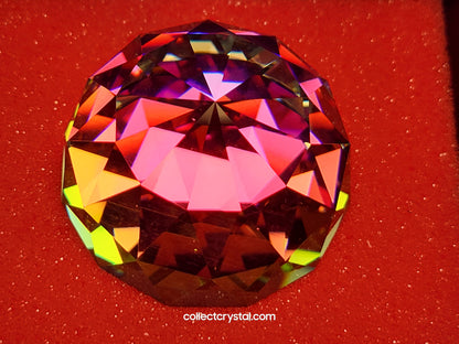 PAPERWEIGHT – ROUND 50mm CRYSTAL Vitral Medium 7404050095