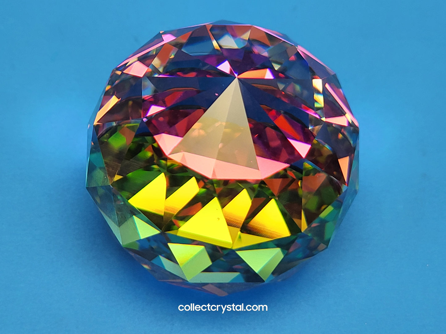 PAPERWEIGHT – ROUND 50mm CRYSTAL Vitral Medium 7404050095