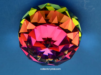 PAPERWEIGHT – ROUND 50mm CRYSTAL Vitral Medium 7404050095