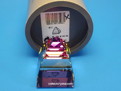 PAPERWEIGHT – PYRAMID SMALL Vitrail Medium 013559