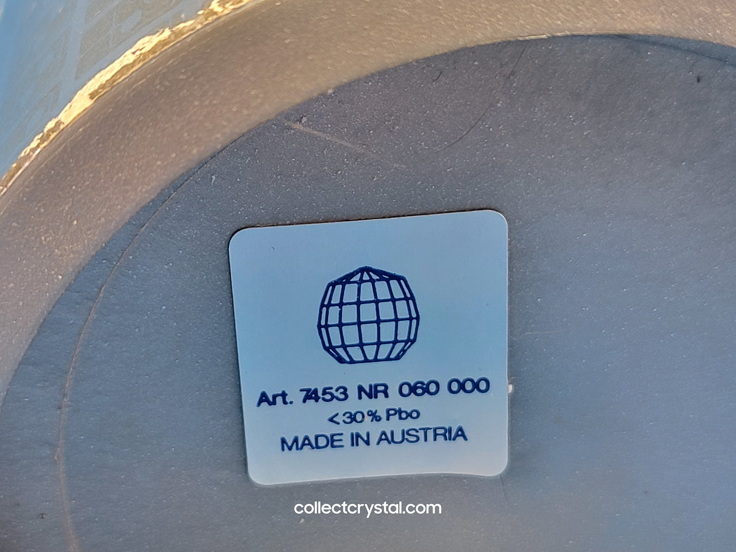 PAPERWEIGHT – BARREL / GRANATE / REVOLUTION – VITRAIL MEDIUM (VM) 011278