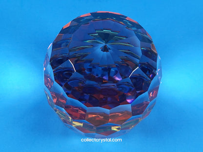 Atomic 70mm Volcano Crystal Paperweight Boxed