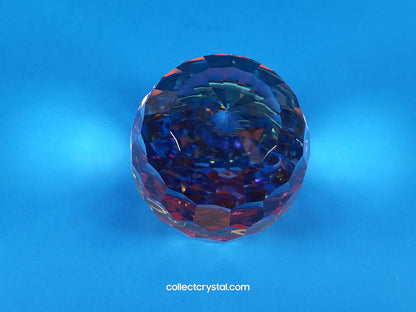 Atomic 70mm Volcano Crystal Paperweight Boxed