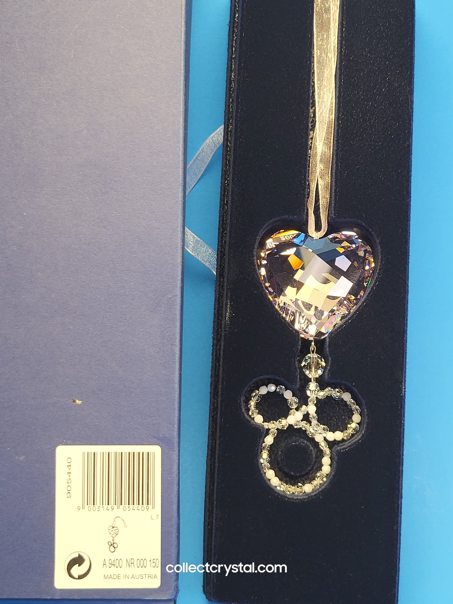 Disney Mickey Mouse HEART 2008 ORNAMENT 905440