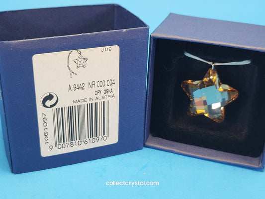 GOLDEN Shine Twinkle STAR ORNAMENT # 1061097
