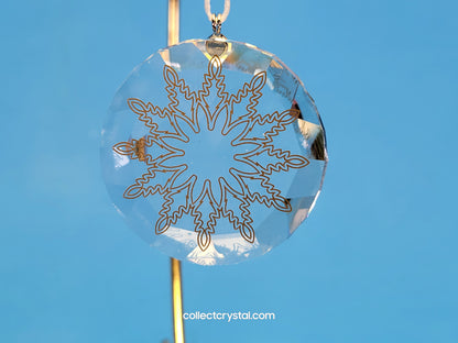 Winter Sparkle 2019 Christmas Crystal Ornament # 5465967