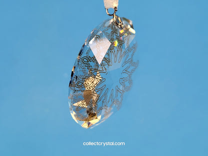 Winter Sparkle 2019 Christmas Crystal Ornament # 5465967