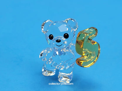 KRIS BEAR –BIRTHDAY BEAR FOR AGE  NUMBER 5 FIVE # 5108727