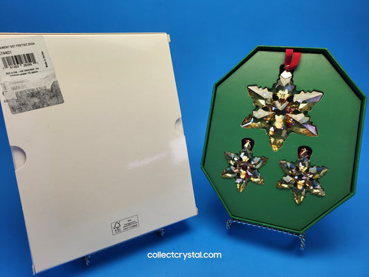 2024 CHRISTMAS ORNAMENT FESTIVE GOLD SET 5674401