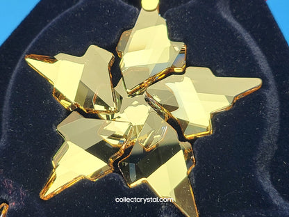 2021 CHRISTMAS ORNAMENT FESTIVE GOLD SET 5597133 Three piece set